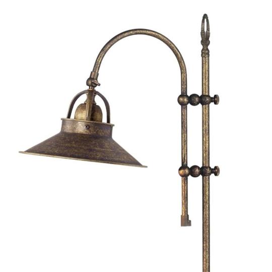 klasicky stylovy medeny nastavitelna citacia lampa bronzova stoja lampa vintage stredomorsky styl lampy country medena svietidlo svetlo obyvacka rustikalna starobronzova elegantna chalupa lameridiana interierovy obchod balaton.jpg